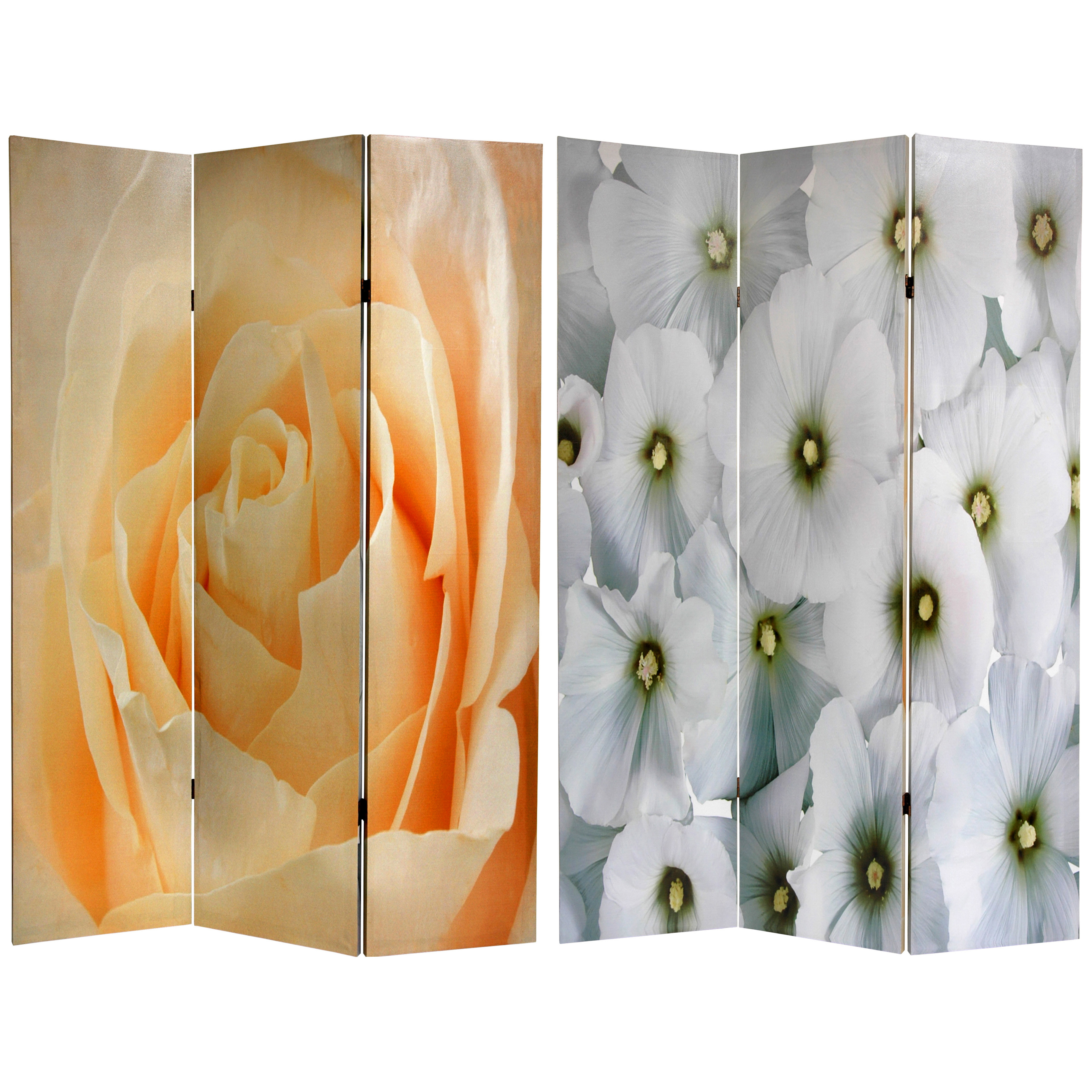 Buy 6 ft. Tall Floral Double Sided Room Divider Online (CV-FLOWER1 ...